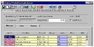 Produktvorkalkulation